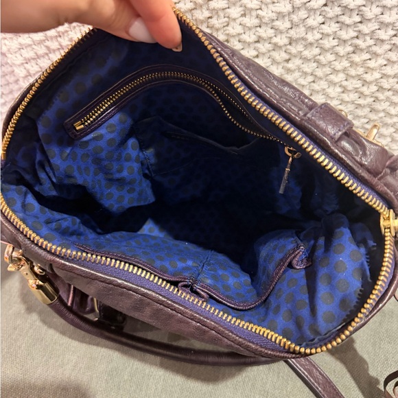 Purple Leather Rebecca Minkoff Bag - Picture 3 of 3